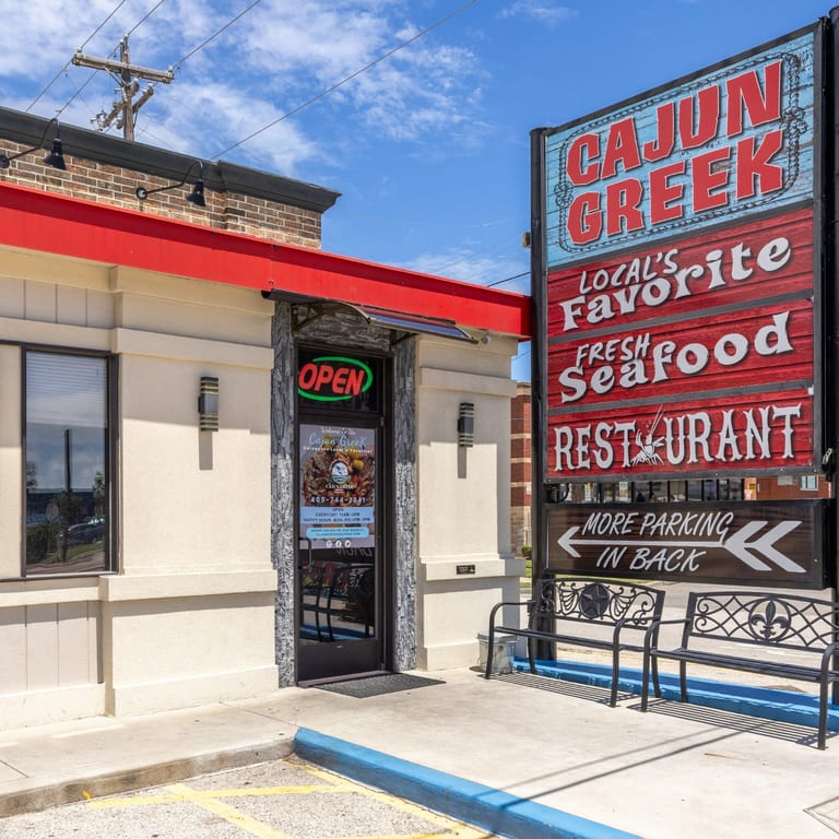 Welcome to Cajun Greek in Galveston