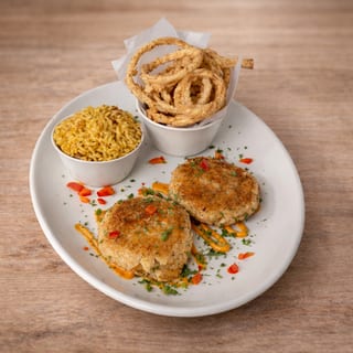 Crab cakes Plate
